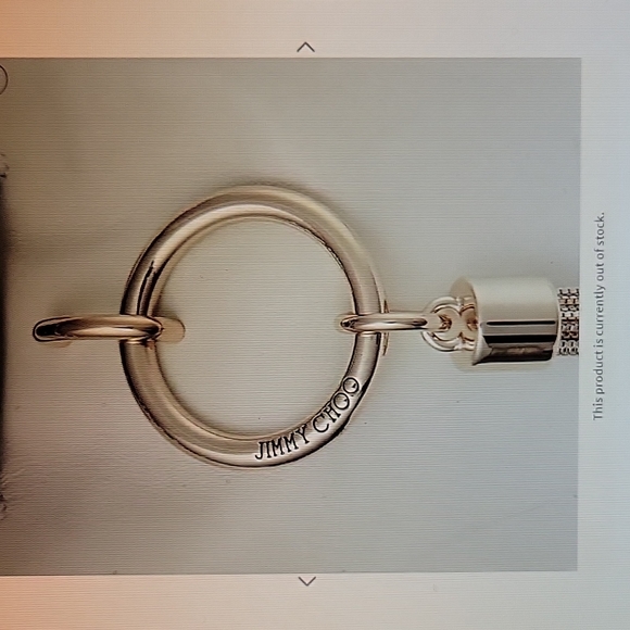 Jimmy Choo bonbon Callie Drawstring Large Bucket Bag - Picture 8 of 9